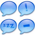 Speech bubbles