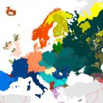 Languages of Europe map