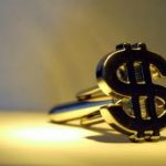 Dollar sign cufflinks