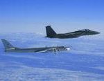 Russian bomber intercepted Russian bomber intercepted