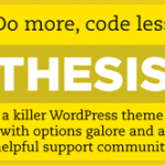 Thesis Wordpress theme