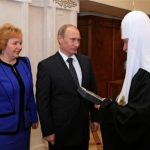 Putin-Ludmilla-Kiril-Patriarch Putin-Ludmilla-Kiril-Patriarch
