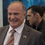 Gennady Zyuganov Smiling Gennady Zyuganov - fresh faced Presidential candidate