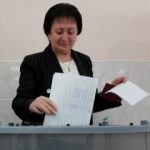 Alla Dzhioyeva South Ossetia Alla Dzhioyeva voting in South Ossetia's disputed 2011 Presidential Election
