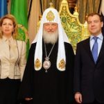patriarch kirill and dmitry medvedev